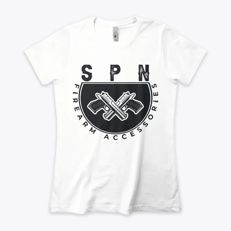 SPN Firearms Logo Womens Boyfriend Tee