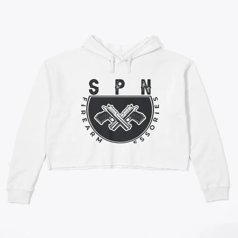 SPN Firearms Logo Crop Hoodie