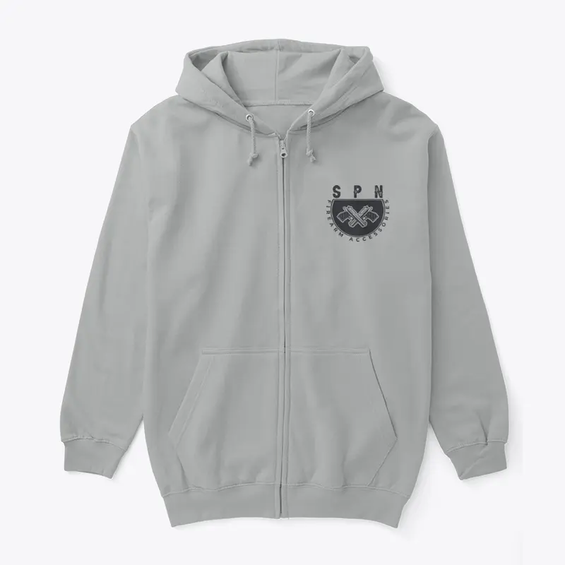 SPN Firearms Logo Unisex Zip Hoodie