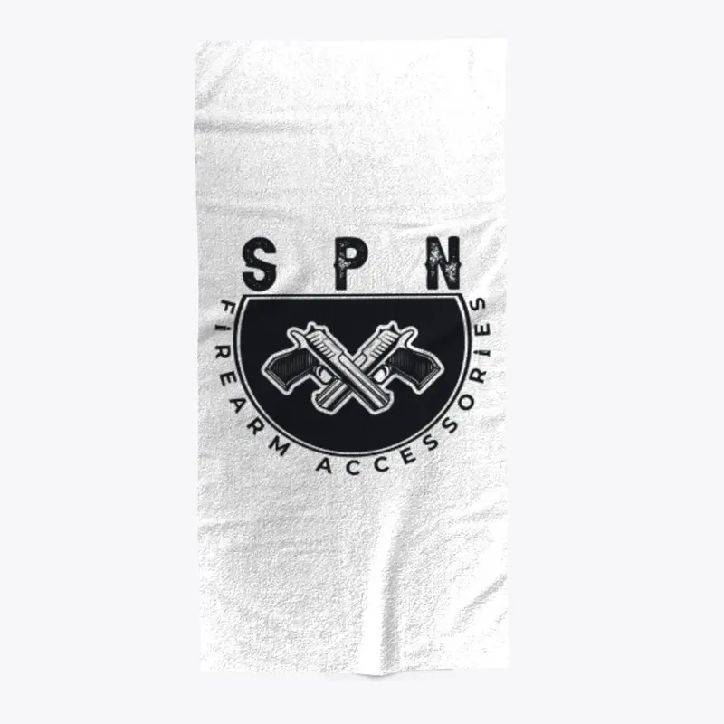 SPN Firearms Logo Beach Towel