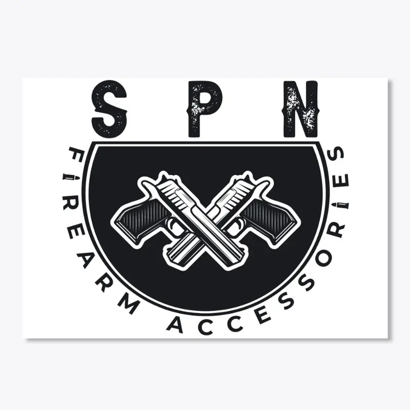 SPN Firearms Logo Sticker