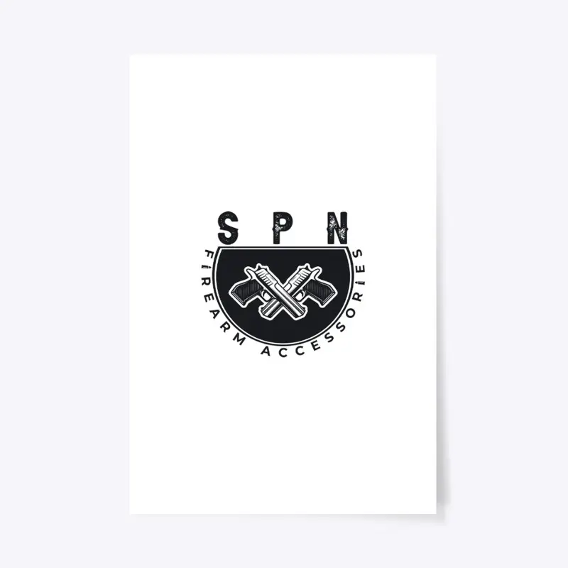 SPN Firearms Logo Poster 24x36